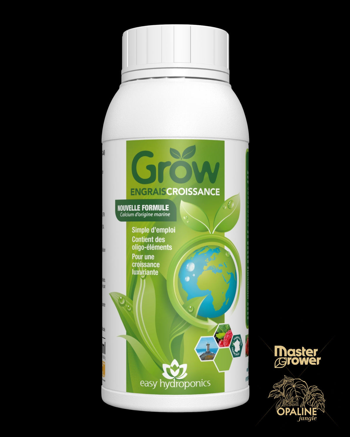 Easy Hydroponics Grow – Engrais hydroponique de croissance 500 ml